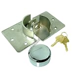 SECURITY PADLOCK & HASP FOR SHED or GARAGE DOOR LOCK