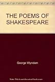 The poems of Shakespeare