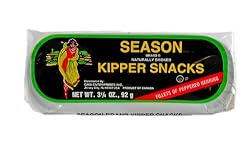 Season Peppered Kipper Snacks, 3.25-Ounce Tins (Pack of 24)