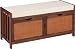 Kitchen & Housewares : Island Collection Bench with 2 Drawers