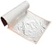 Edible Silver Leaf, 23k. Made in Germany. Pack of 25 3-3/8" Square Sheets