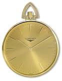 Longines 18k Gold Mens Open Face Pocket Watch L7.029.6.44.1
