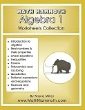 Math Mammoth Algebra 1 Worksheets Collection