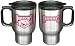Arkansas Razorbacks Stainless Steel Travel Mug (Set of 2)