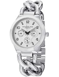 Stuhrling Original Womens 813.01 Vogue Lady Renoir Analog Display Quartz Silver Watch