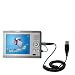 Coiled USB Cable for the Coby PMP-3522 with Power Hot Sync and Charge capabilities - uses Gomadic TipExchange Technology