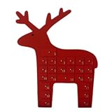 Gisela Graham Wooden Reindeer Advent Calendar