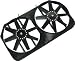 Automotive : Flex-a-lite 282 Black 15" Electric Dual Puller Fan with Variable Speed Control
