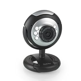 TeckNet USB Webcam Camera, 5 MegaPixel, 5G Lens, Built in Microphone & 6 LED