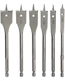 Bosch SB5006 Rapid Feed 6 Piece 3/8-Inch to 1-Inch Spade Drill Bit Assortment