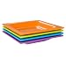 Zak Designs Assorted Brights 4-Piece Appetizer Plate Set