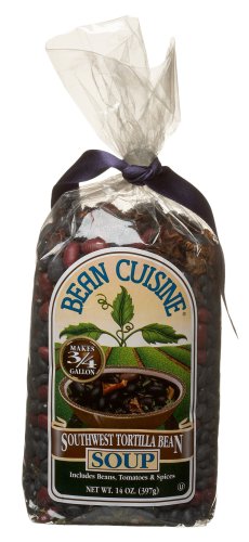 Bean Cuisine Soup Mix Sweet Tortillailla Bean, 14-Ounce Units (Pack of 6) by Bean Cuisine