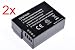 Battery--World Two Packs PANASONIC:DMW-BLC12 Replacement Li-Ion Battery Pack for Panasonic Lumix DMC-GH2K,Panasonic Lumix DMC-GH2S Digital Cameras 1500mAh