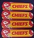 Ceiling Fan Designers 52SET-NFL-KAN NFL Kansas City Chiefs 52 In. Ceiling Fan Blades Only