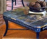 410Q4T1HG0L. SL160  Square African Slate Top Coffee Table
