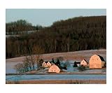 Aroostook alpenglow Architecture Photographic Poster Print by Richard K Canty, 10x8