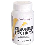 Vitalabs Chromium Picolinate Capsules, 100-Count Bottles (Pack of 6)