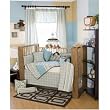 4 Pc Set (Includes quilt, bumper, fitted sheet, crib skirt)
