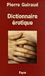 Dictionnaire �rotique