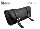 Waterproof PVC Dual Buckled Strap Motorcycle Windshield Bag