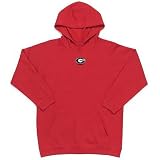 Georgia Bulldogs NCAA JV Youth Pullover Hooded Sweatshirt For Kids (Dark Red)