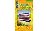 10 Pole Windbreak 22.5ft long for Tent/Caravan/Beach