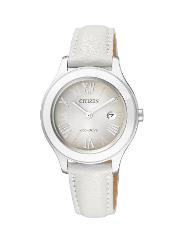 Citizen Damen-Armbanduhr XS Analog Leder FE1040-30H