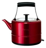 Prestige Cordless Traditional Kettle, Red, 1.5 Litre