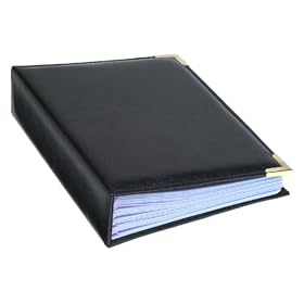 Click here to buy Pioneer Oxford Brass Corner Series Sewn Album, Black by Pioneer.