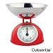Red Retro Mechanical Kitchen Food Scale (Precision Measuring)