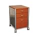 INNOVEX KM02 Filing Cabinet, Medium Cherry