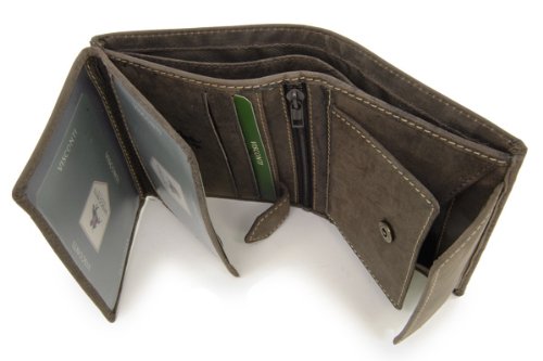 Visconti Hunter Leather Wallet - 708 - Oil Brown