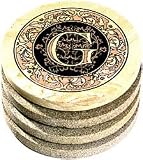 Monogram Coaster G Set