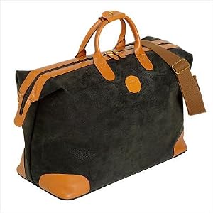 Bric's Life Valiese Carry-All Duffle Bag BLF00106 Color: Olive (as shown)
