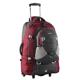 Fast Track 85 - wheeled travel pack (red/charcoal)