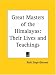 Book Great Masters of the Himalayas: Their Lives and Teachings