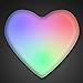 Aurora Color Changing LED Heart Light Up Body Lights Pins (25-Pack)
