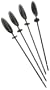 George Foreman 15-Inch Skewers, Set of 4