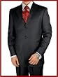 2009 New Arrival Men Suits ~~ Italian 100% Merino Wool Suits in Super 140's Quality ~~ Hand Tailored DK Black ~~ Comfortable Suits for everyday use