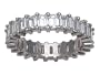 4.25 cttw Karina B(tm) Emerald Cut Diamonds Eternity Band LIFETIME WARRANTY
