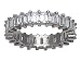 4.25 cttw Emerald Cut Diamonds Eternity Band by Karina B(tm) - Platinum