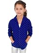 American Apparel Kids Polka Dot Fleece Zip Hoody