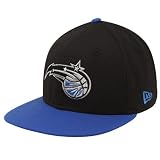 NBA New Era Orlando Magic Black-Royal Blue Primary Logo 59FIFTY Flat Bill Fitted Hat (6 7/8)