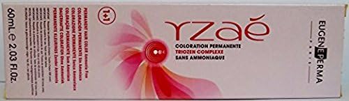 Yzae by Eugene Perma Paris - Permanent Ammonia-Free Hair Color Enriched with Triozen Complex - Size: 2.03 Fl. Oz. Tube - Shade: 5*15 Mahogany Ash Light Brown