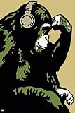 Steez - Monkey, Think Poster (91 x 61cm)