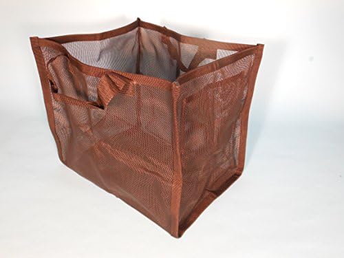 BetterBasket BB1-Black One-Compartment Mesh Shopping, Travel &amp; Utility Basket