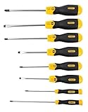 STANLEY 91-541 Cushion Grip Screwdriver Set, 8-Piece [並行輸入品]