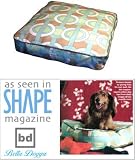 Bella Dogga Organic Kapok Dog Bed - The Beach (Medium/Square)