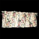 Valances Citron/Multi Cotton, Waverly Lucinda Balloon Valance 14 in.H x 79 in.W Valances Citron/Multi Cotton, Waverly Lucinda Balloon Valance 14 in.H x 79 in.W