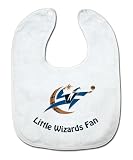 NBA Washington Wizards White Snap Bib with Team Logo